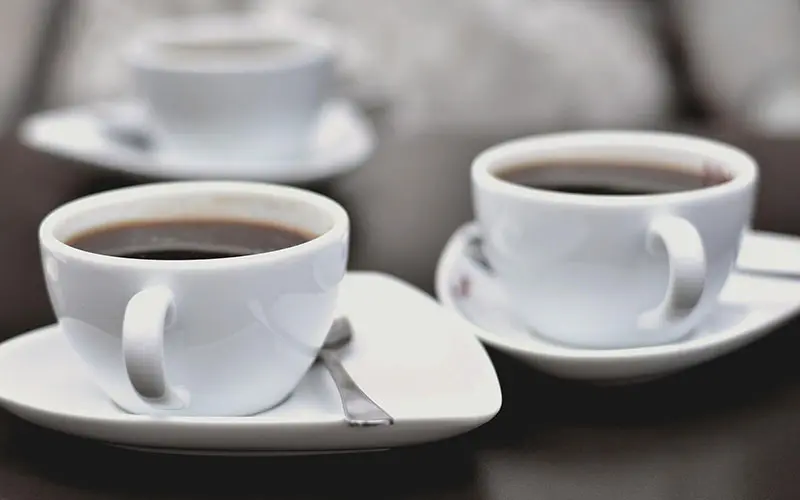Cups of coffee