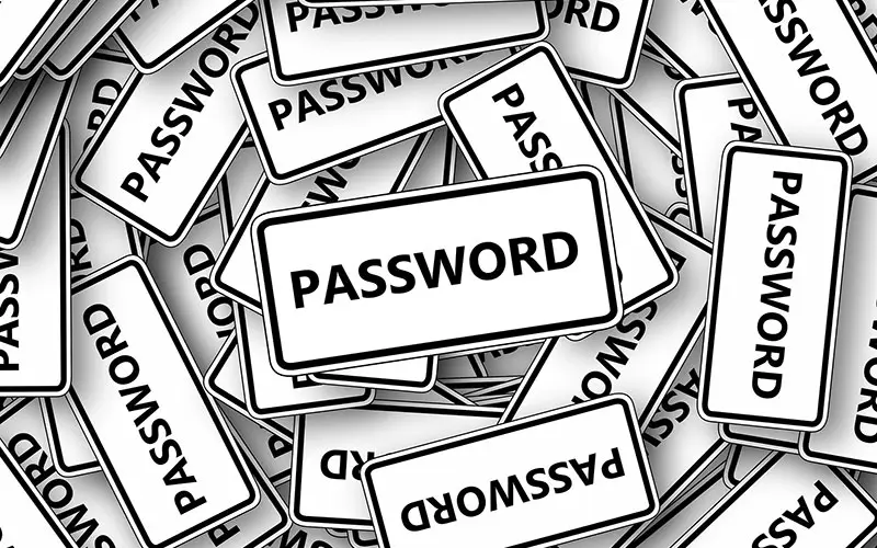 pile of passwords