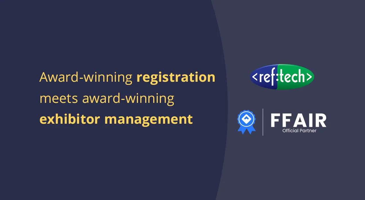 Award-winning registration meets award-winning exhibitor management