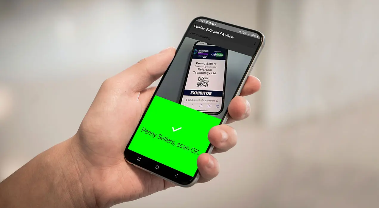 ScanPod Mobile on smartphone showing successful scan